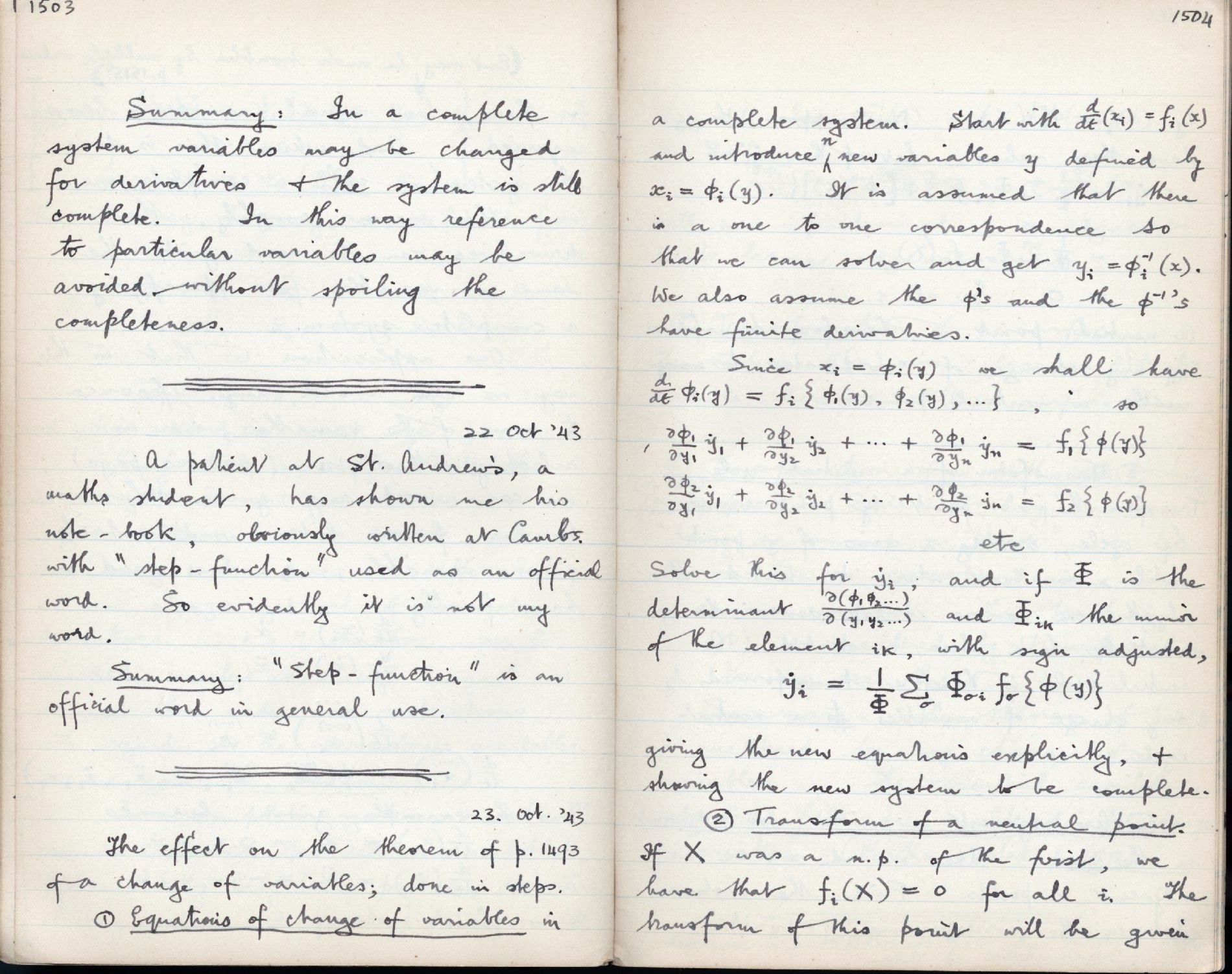 This image is copyright 1972, 2008 © 2008 The Estate of W. Ross Ashby