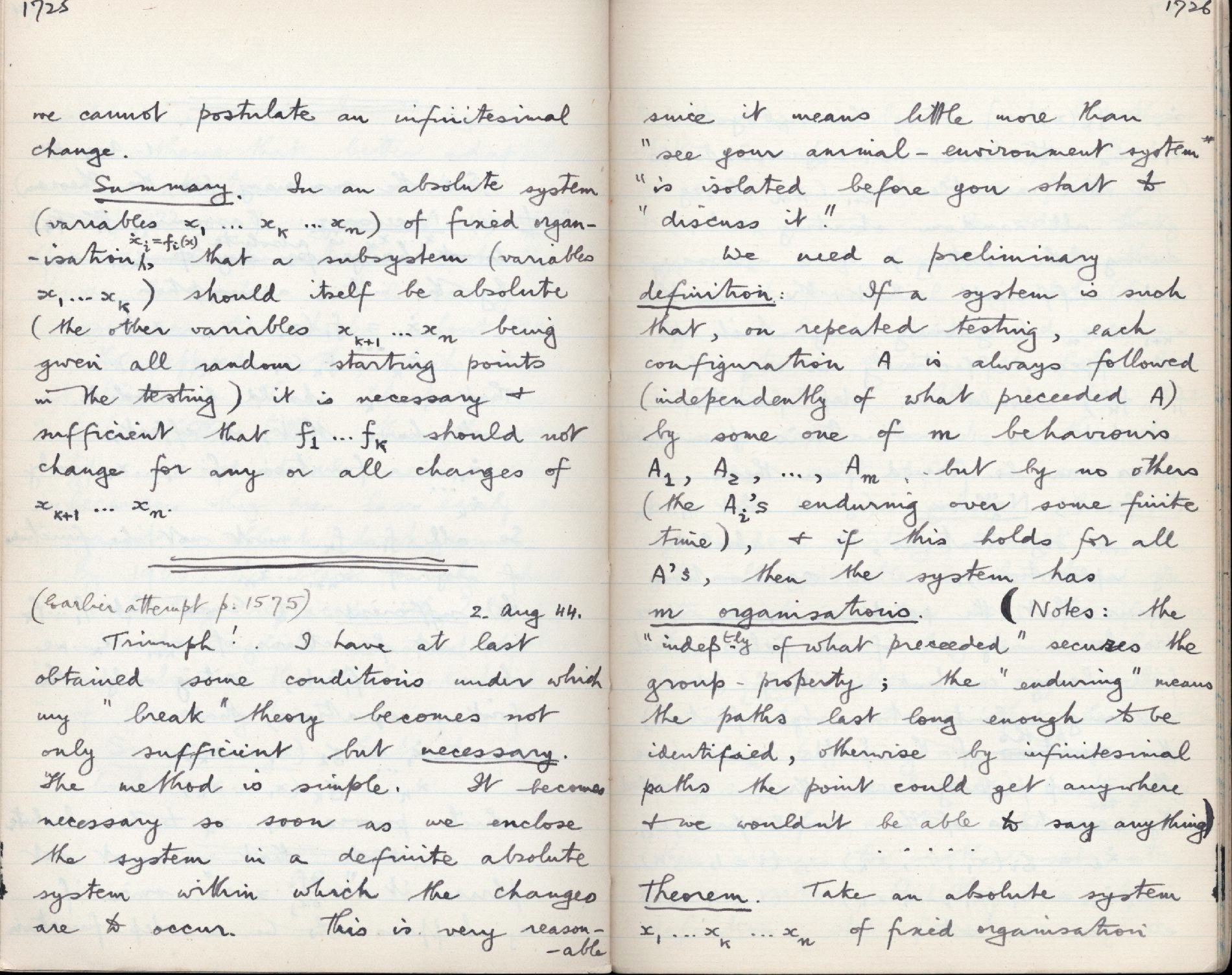 This image is copyright 1972, 2008 © 2008 The Estate of W. Ross Ashby