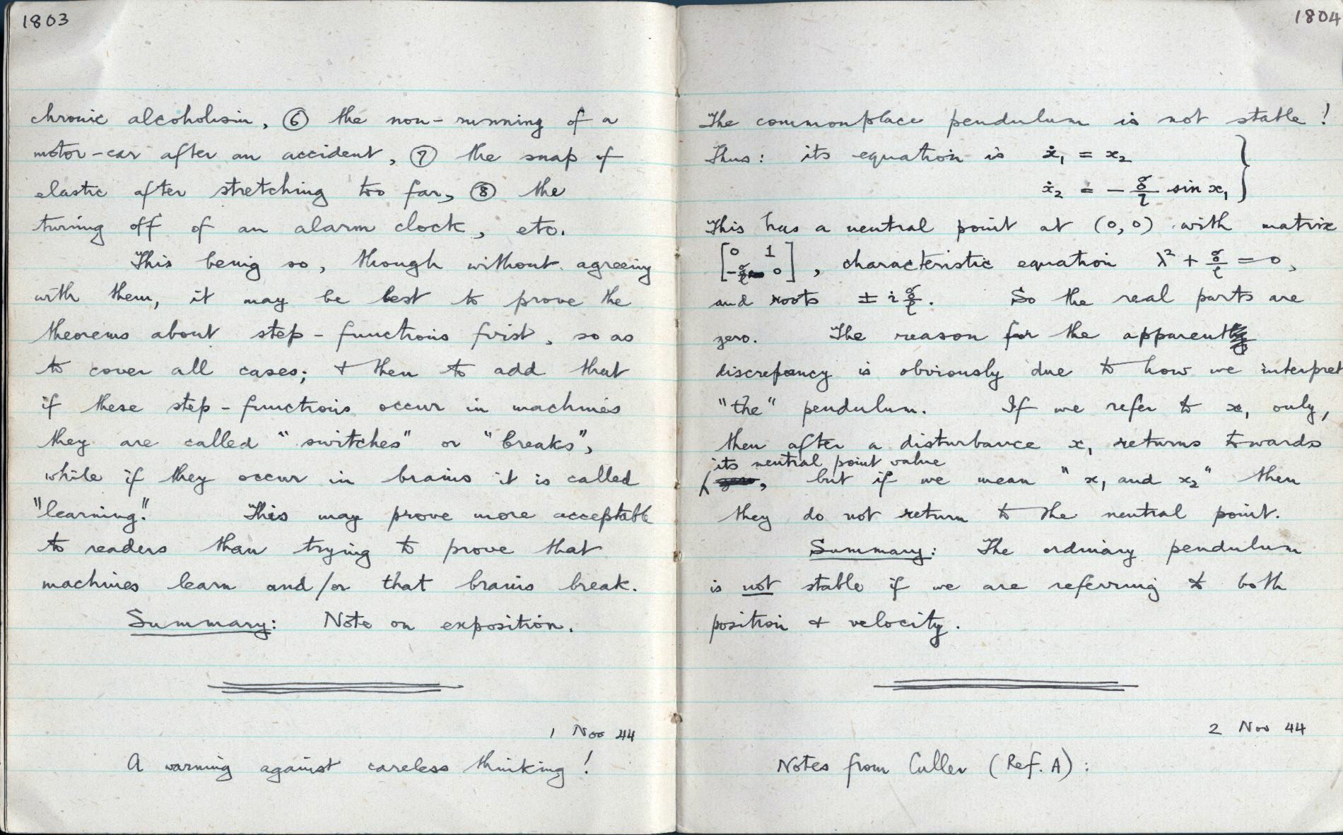 This image is copyright 1972, 2008 © 2008 The Estate of W. Ross Ashby