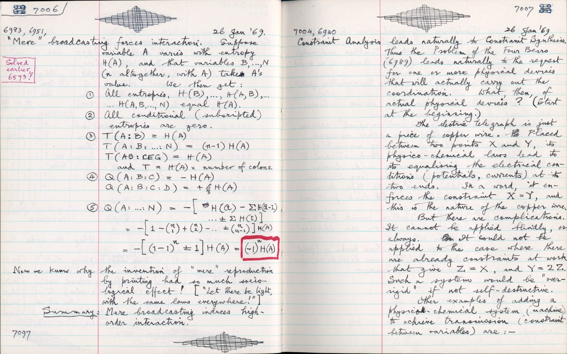 This image is copyright 1972, 2008 © 2008 The Estate of W. Ross Ashby